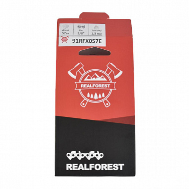 Цепь RealForest Low Profile Super Chisel (57 зв., 3/8", 1,3 мм)